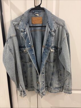 Vintage Light Blue Denim Jacket -